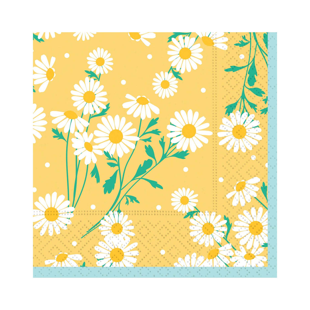 Daisy Charm Beverage Napkins