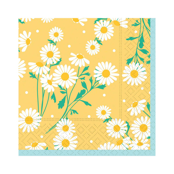 Daisy Charm Beverage Napkins