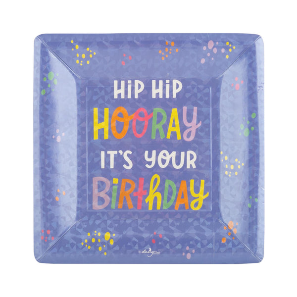 Cosmic Birthday Dessert Plates