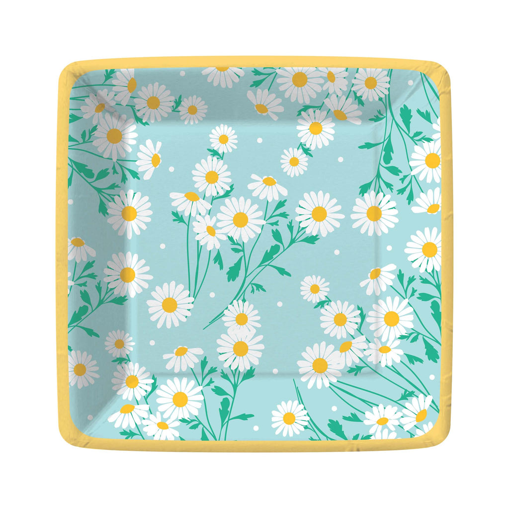 Daisy Charm Dessert Plates