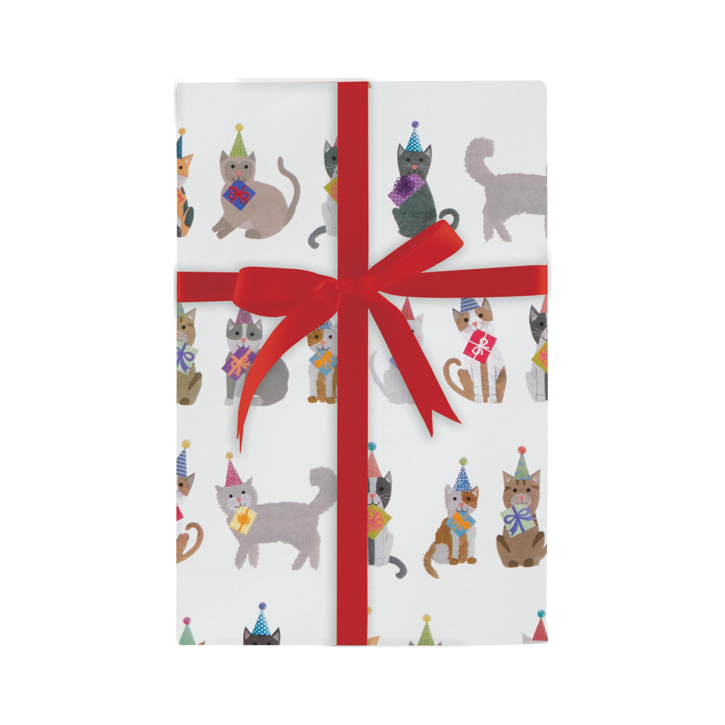 Design Design Gift Wrap - Party Cats