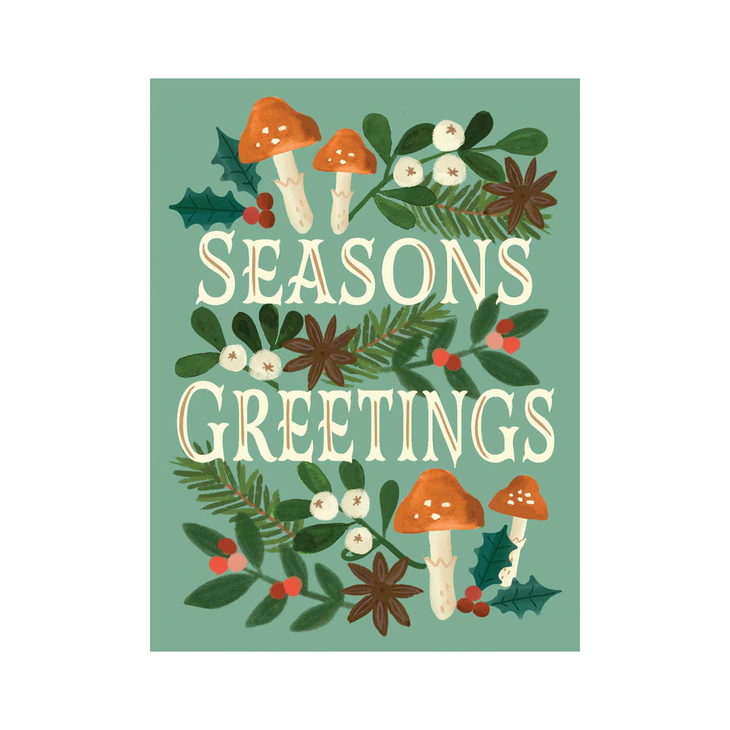 Forest Holiday Greetings Boxed Cards