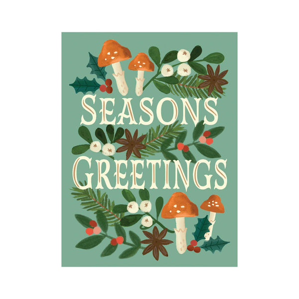 Forest Holiday Greetings Boxed Cards