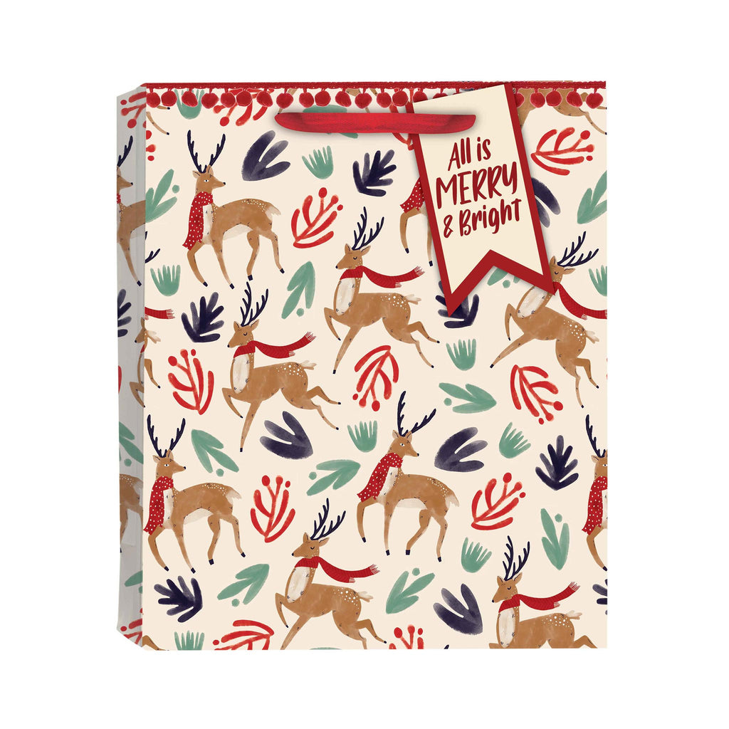 Joyful Prancer Gift Bag - Large