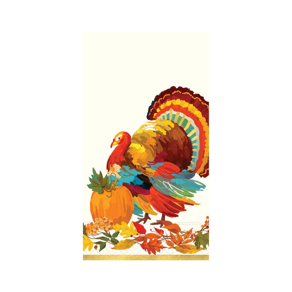 Turkey Give Thanks Guest Towels