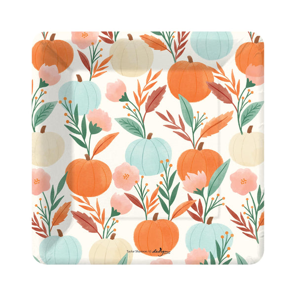 Harvest Blush Paper Plates