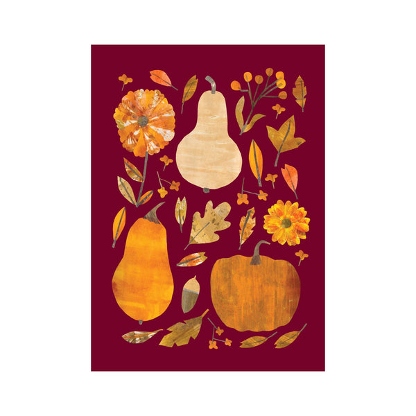 Pumpkin & Gourds Card