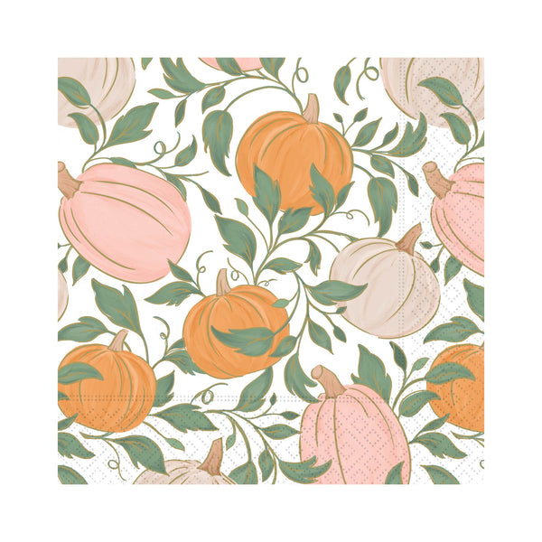 Pumpkin Patch Luxe Luncheon Napkins