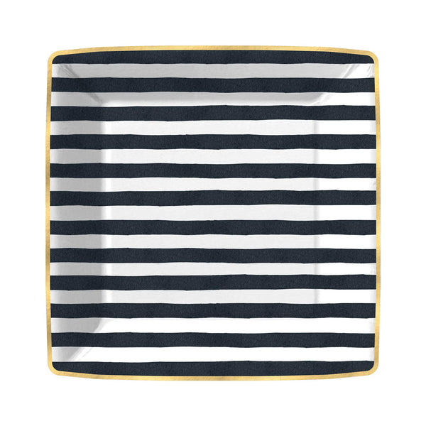 Bold Strokes Paper Dinner Plates