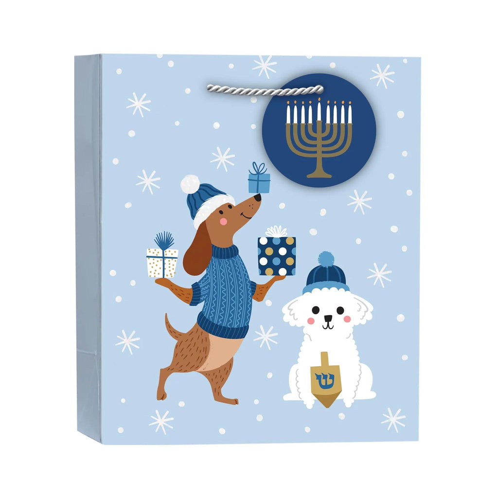 Hannukah Pups Gift Bag - Small