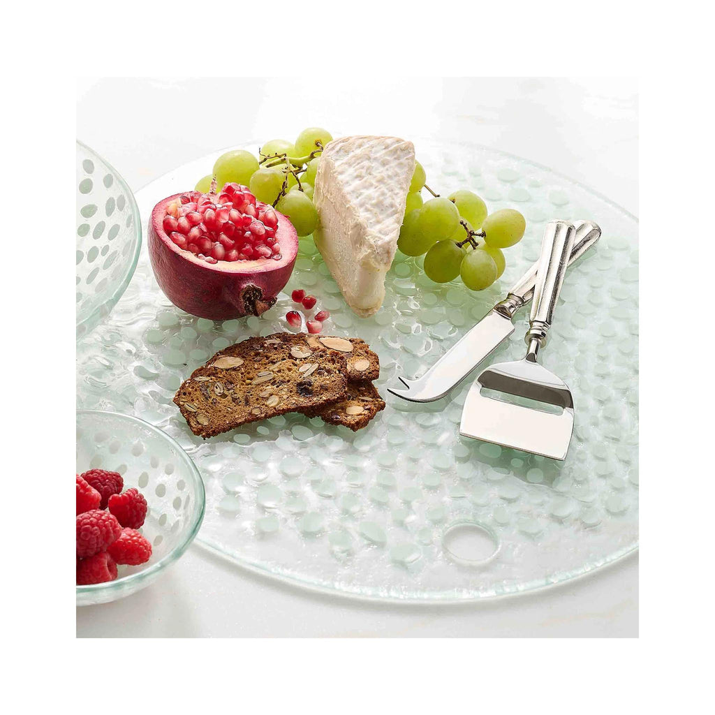 Waldorf Cheese Knives Set of 2 - on platter