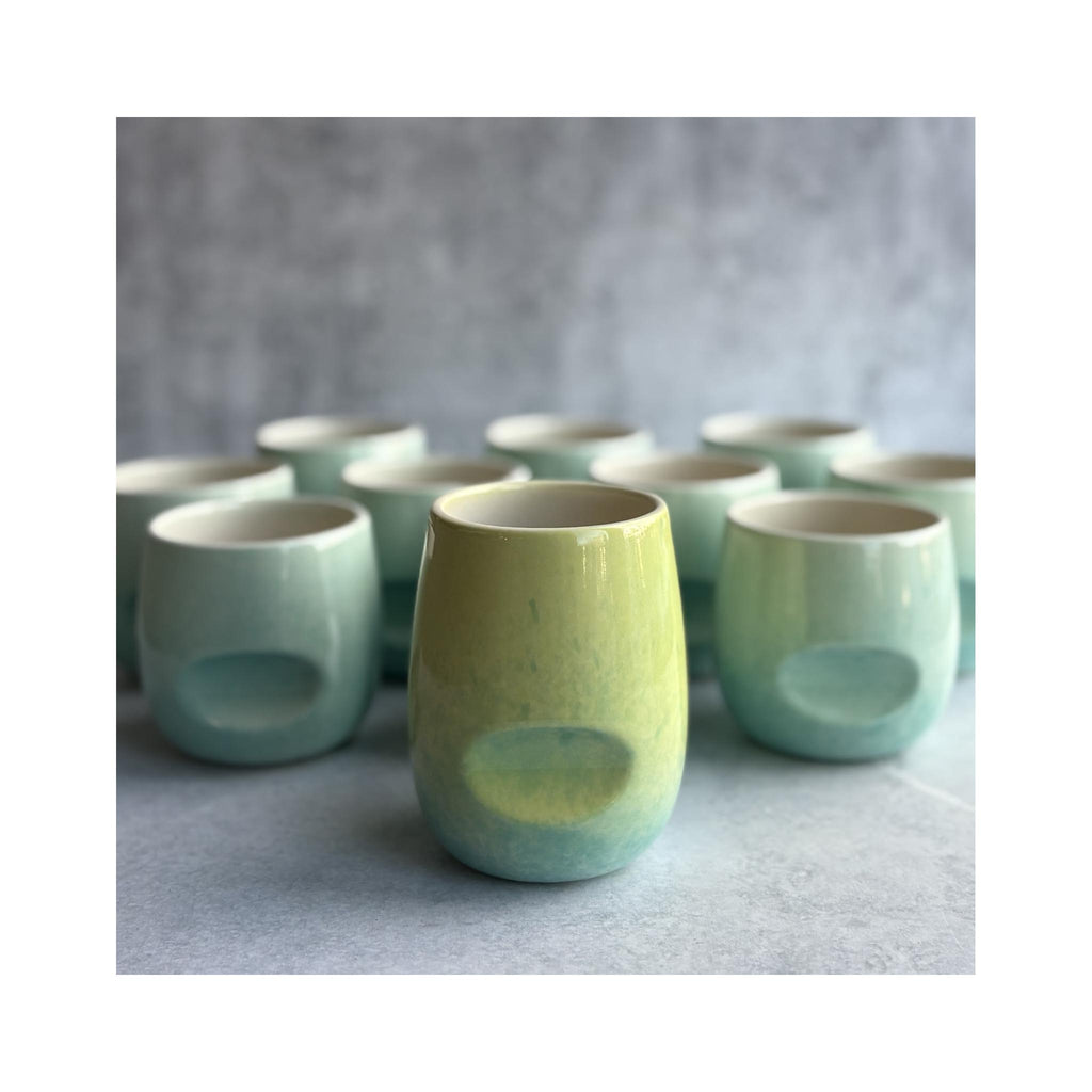 Doran Ceramics Thumbprint Tumblers