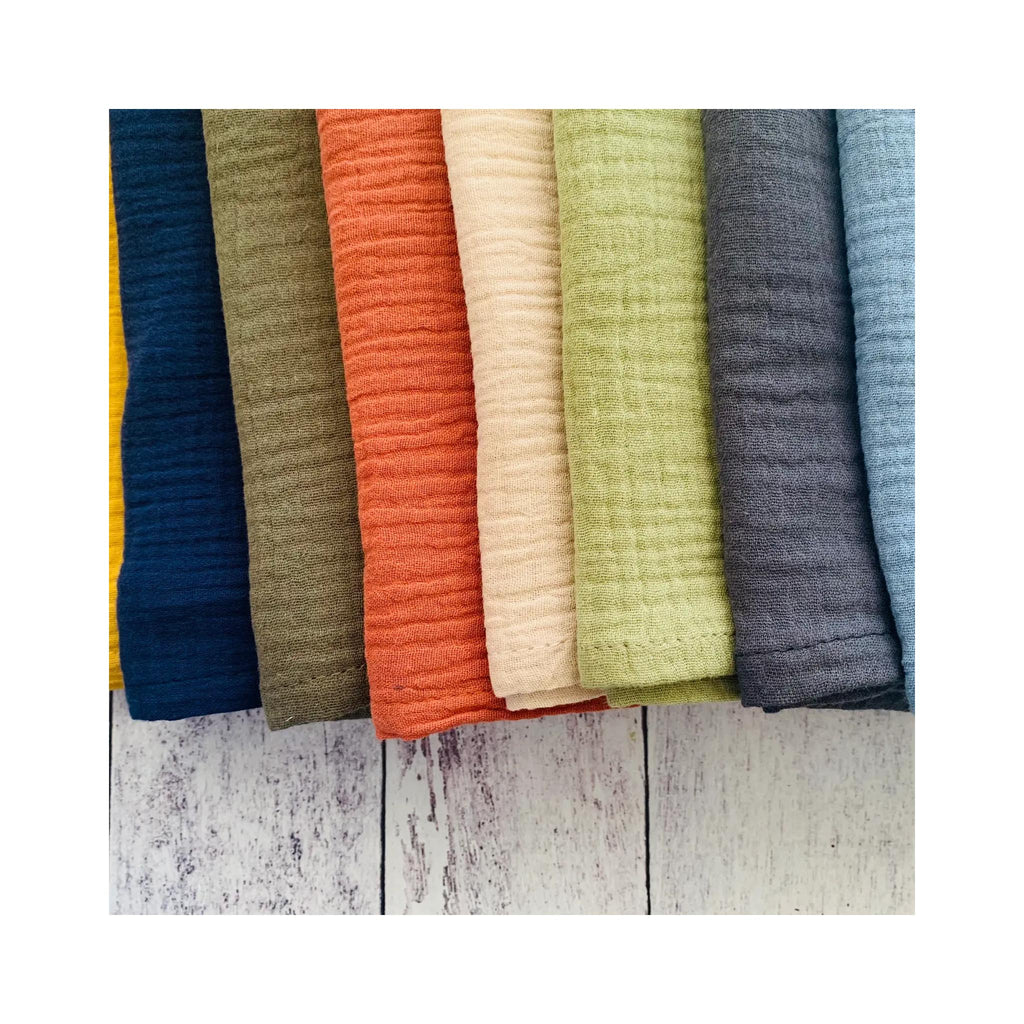Crinkle Cloth Napkins Set of 4 - colors (not all available)