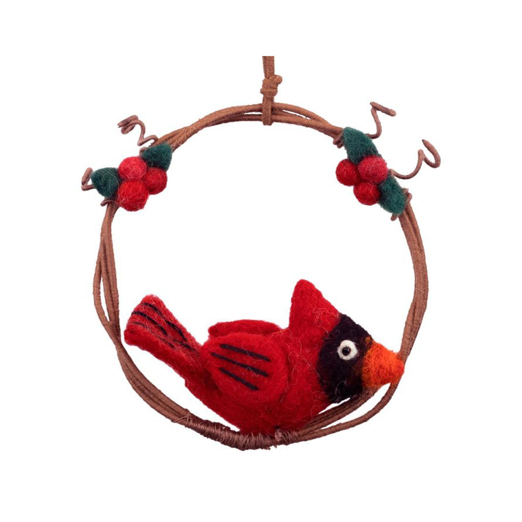 Mini Wreath - Cardinal