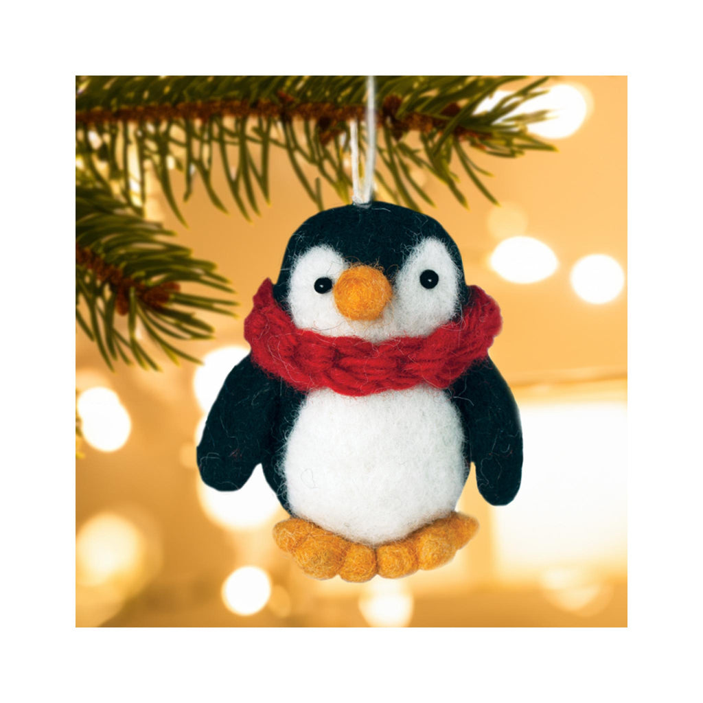 Wintertime Friends Felt Ornaments - Penguin