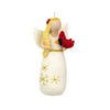 Felt Bird Angel Ornaments - Cardinal Beauty