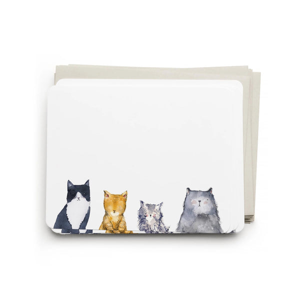 Pet Flat Notes - Cats