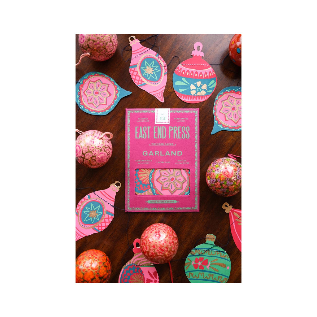 Baubles Sewn Garland