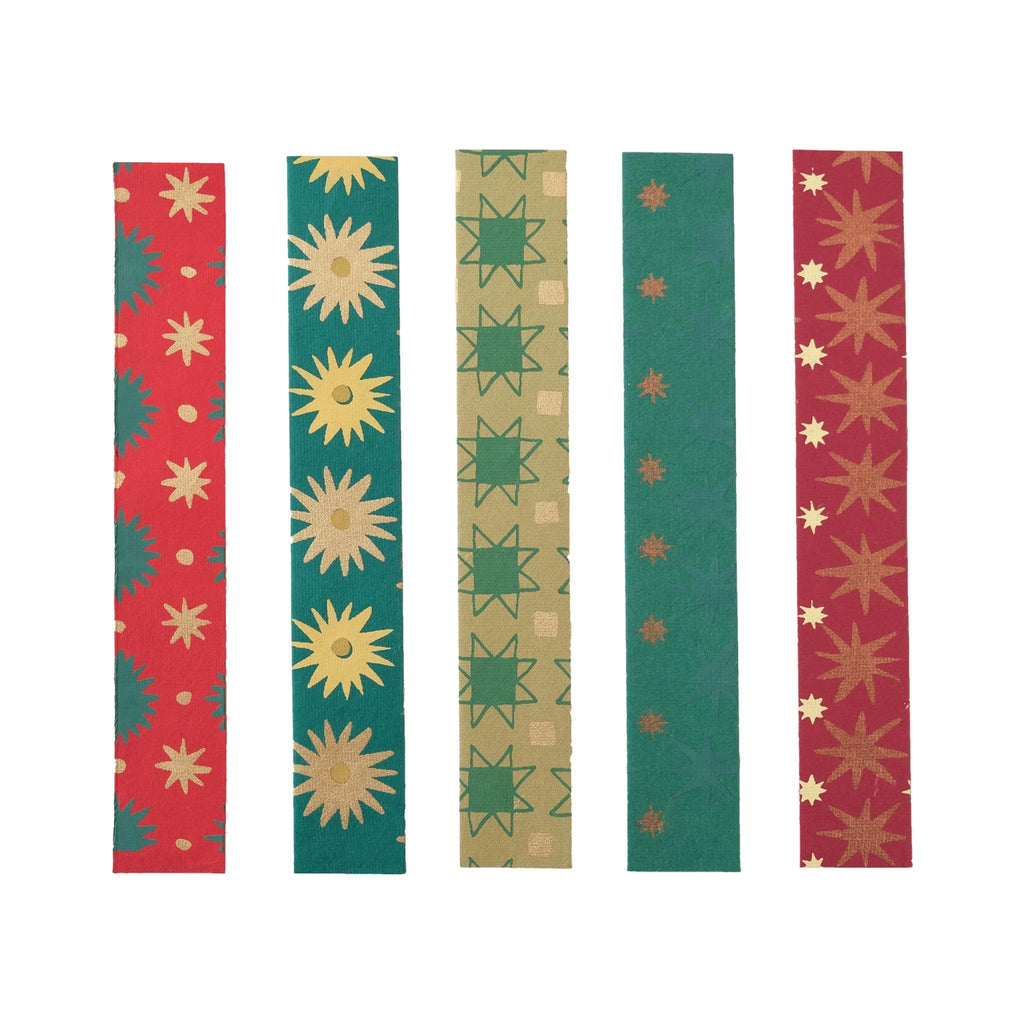 Festive Paper Chain Kit - contents