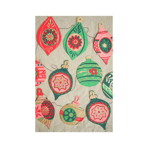 Baubles Sewn Garland