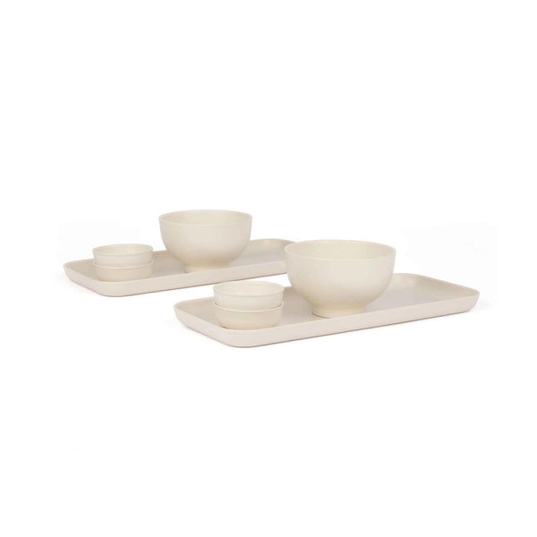 Ekobo Sushi Set for 2 - Off -White