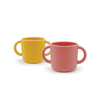 Ekobo Silicone Training Cup Set - Mimosa / Coral