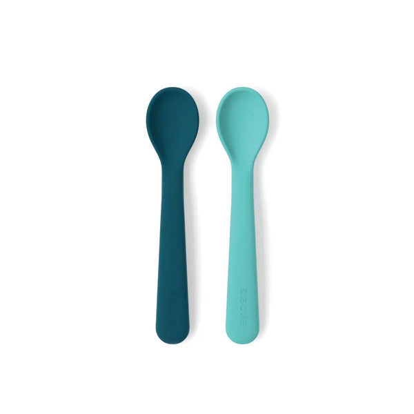 Ekobo Silicone Spoon Set - Blue Abyss / Lagoon