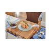 Glass Dip Bowls - white in use