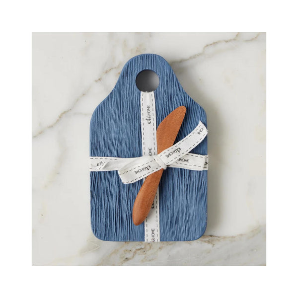 Acacia Dutch Cheese Boards - Small - Blue
