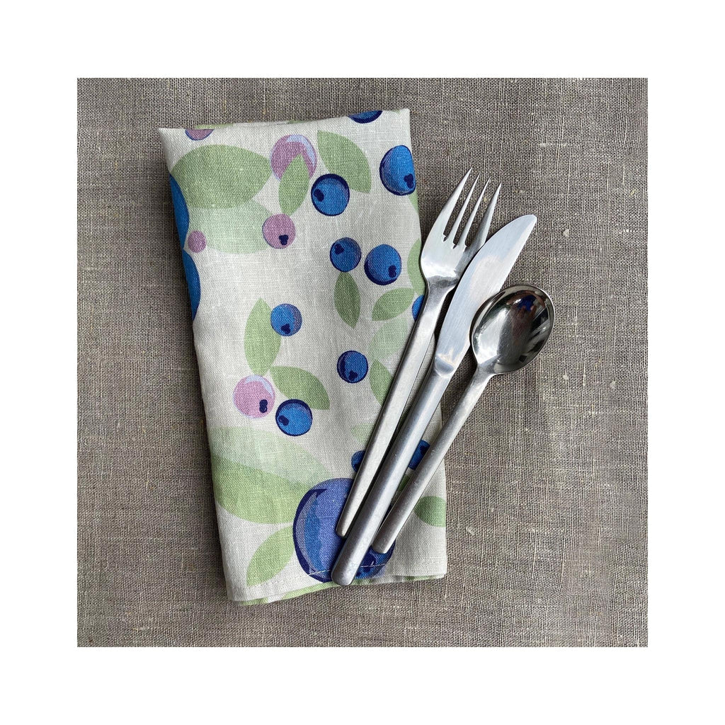 Very Berry Linen Napkin Set of 2