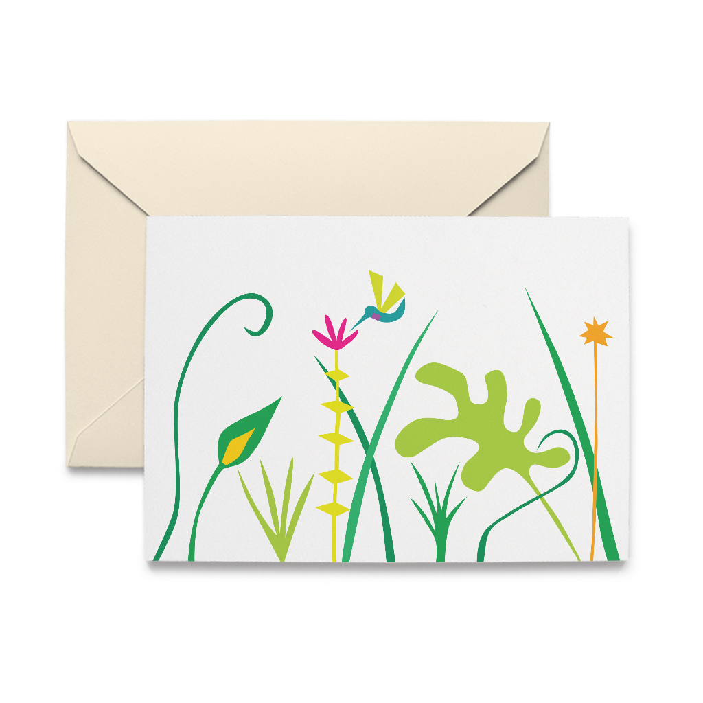 Hummingbird Garden Boxed Note Cards