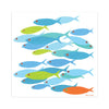 Festive Fish Flour Sack Tea Towels - Wee Fish
