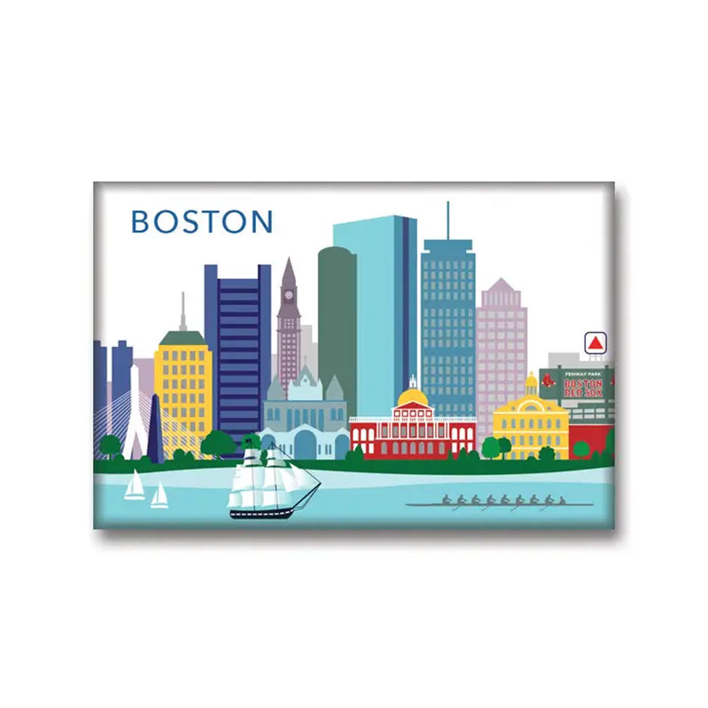 Boston Skyline Magnet