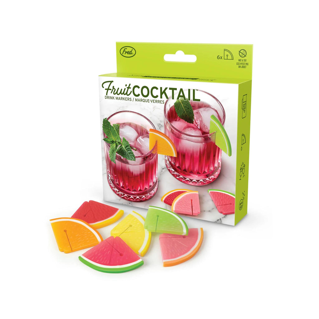 Fruit Cocktail Drink Markers Set of 6 - packaging