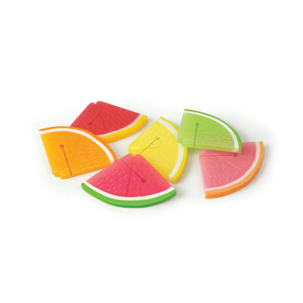 Fruit Cocktail Drink Markers Set of 6