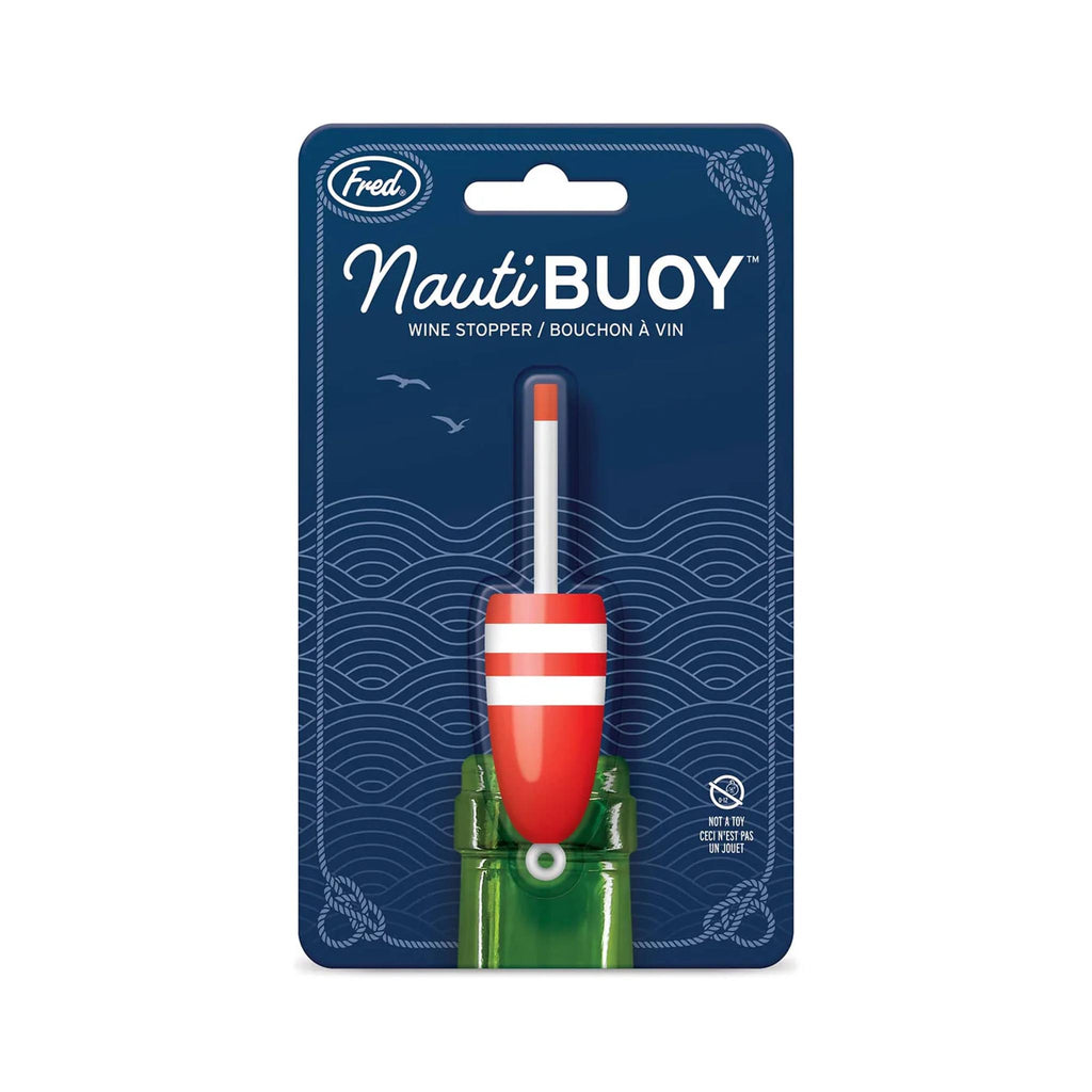 Nauti Buoy Bottle Stopper - packaging