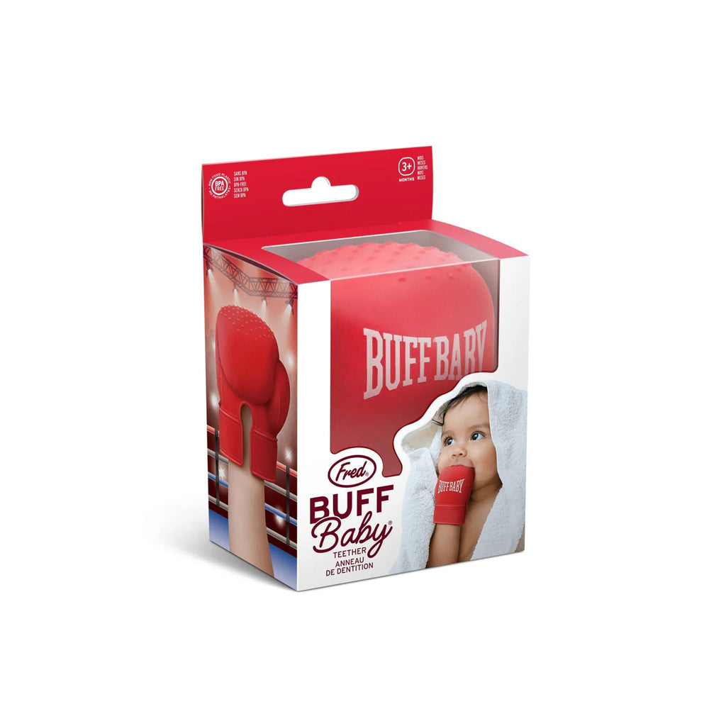Buff Baby - Boxing Glove Teether - packaging