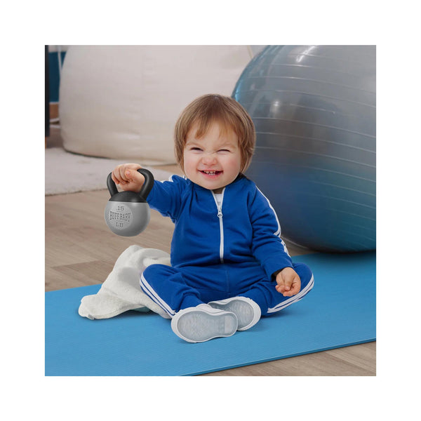Buff Baby - Kettlebell Rattle - in use