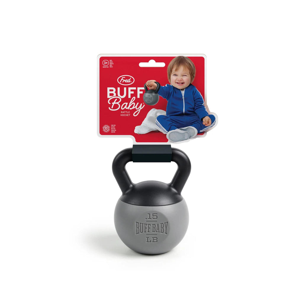 Buff Baby - Kettlebell Rattle - packaging