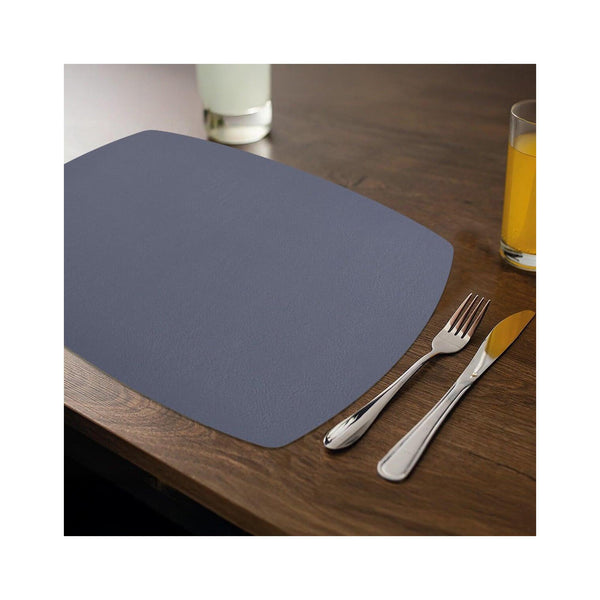 Mattola Rectangle Plus Placemats - Stone Marine on table