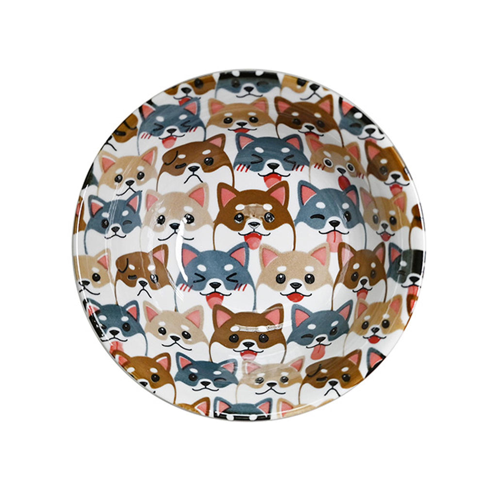 Dog-themed Soup Bowl - interior