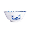 Japanese Blue Florals Bowls 6"