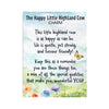 Highland Cow Charm - card