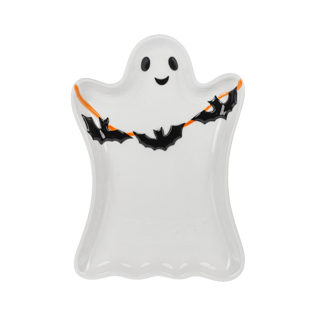 Ghost with Bats Trinket Dish