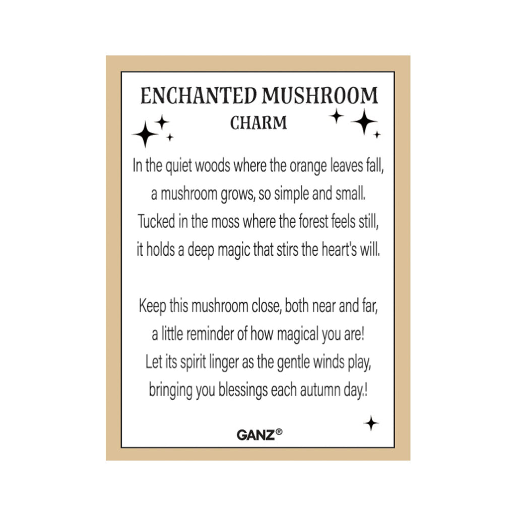 Enchanted Mushroom Charm -card