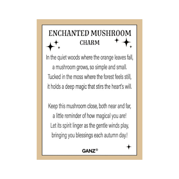 Enchanted Mushroom Charm -card