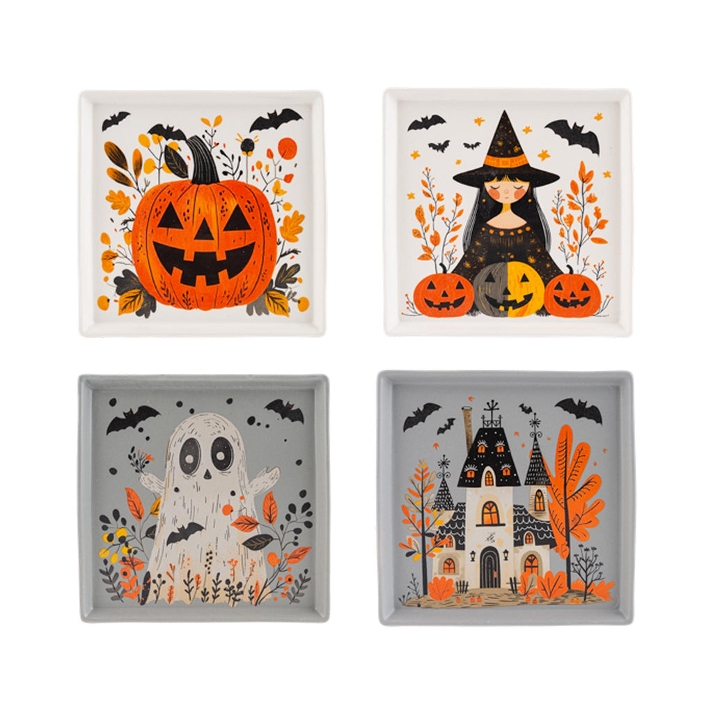 Halloween Icons Snack Plates