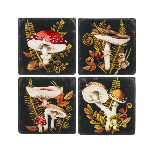 Mushroom Coasters - sold individually