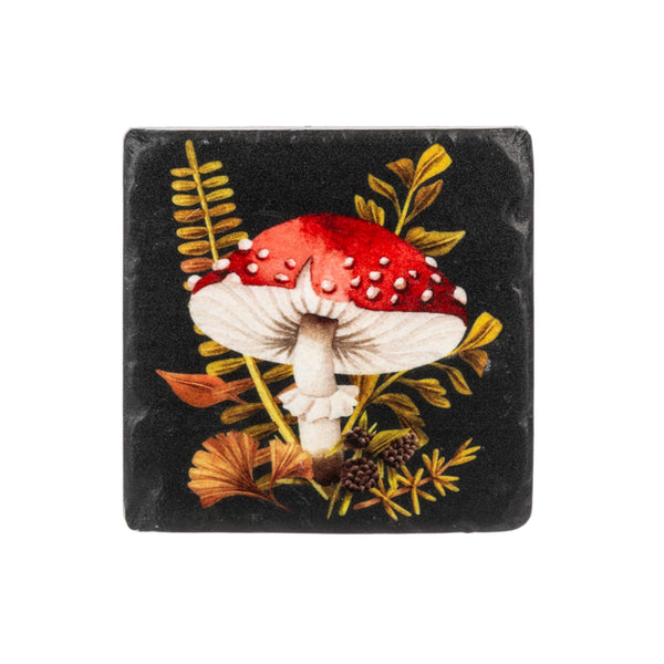 Mushroom Coasters - Single Red