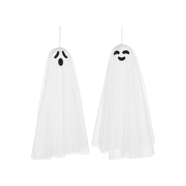 LED Jack O Lantern Ghost Ornaments